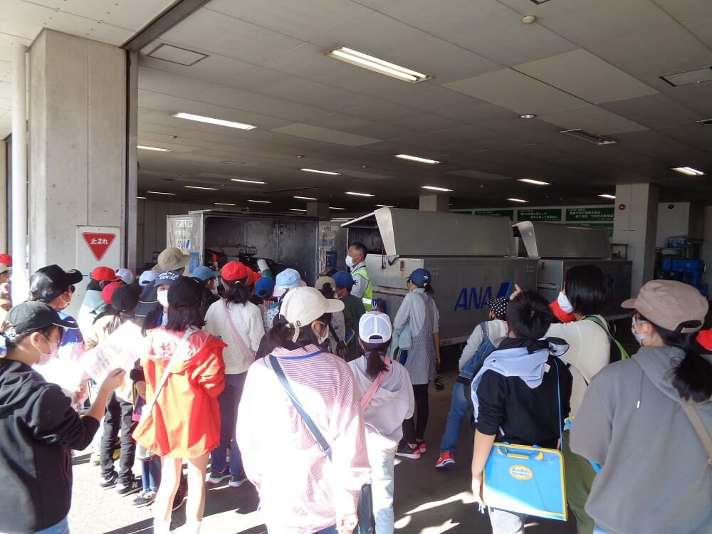 小松市立稚松小学校5年生が社会科見学に訪れました