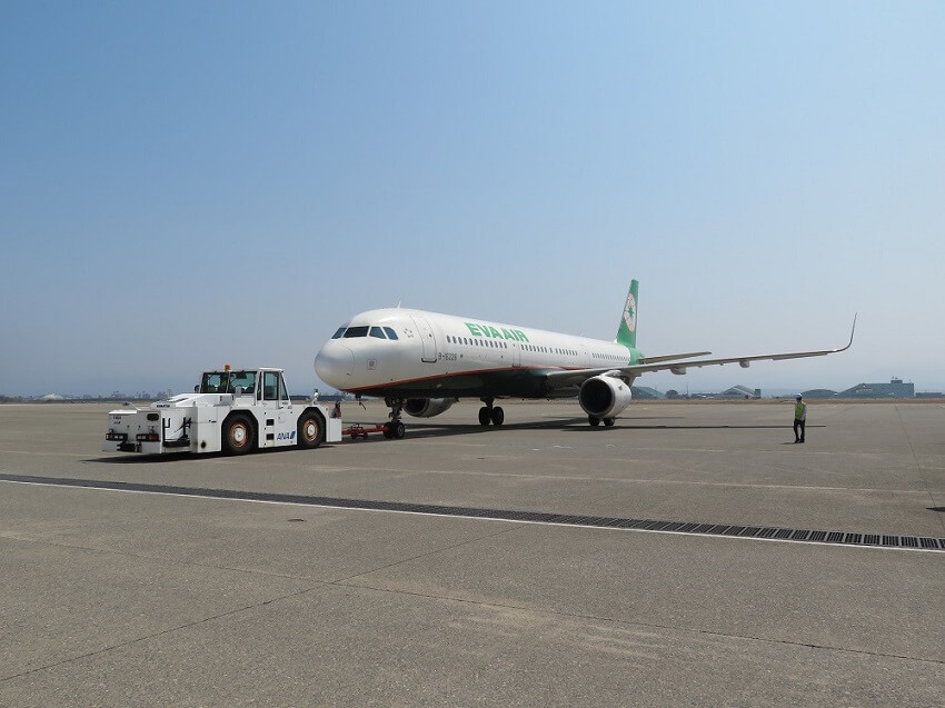 エバー航空 小松-台北便運航再開しました