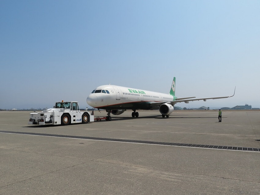 エバー航空　小松－台北便運航再開しました