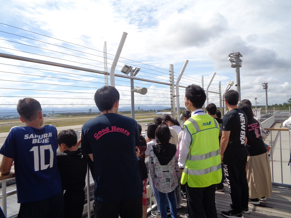 小松市立粟津小学校5年生が社会科見学に訪れました