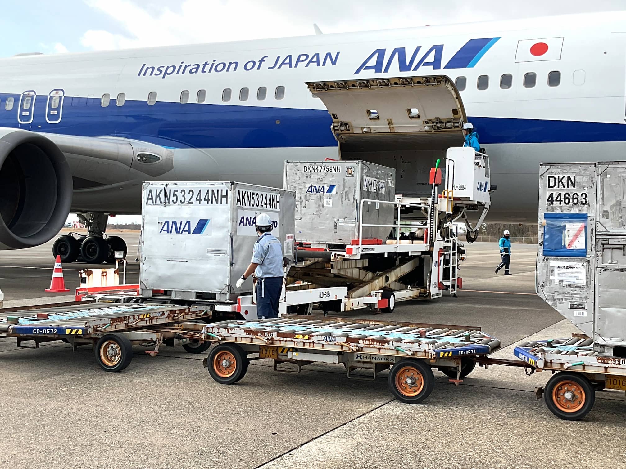 ハンドリング業務の仕事風景
